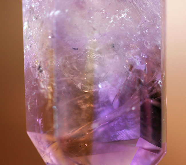 入手困難性極めて高し、アメシストとシトリンが同時に見られるアメトリン(Ametrine)。しかもナチュラル。(その6)