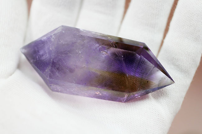 入手困難性極めて高し、アメシストとシトリンが同時に見られるアメトリン(Ametrine)。しかもナチュラル。(その7)