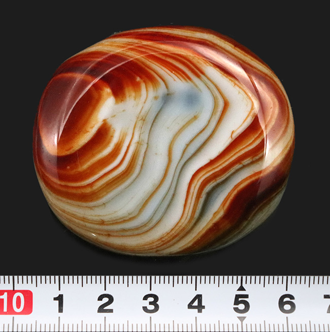 こんなにカラフルなメノウもない!マダガスカル産の色彩豊かな縞瑪瑙(メノウ・Agate)の上質標本(その9)