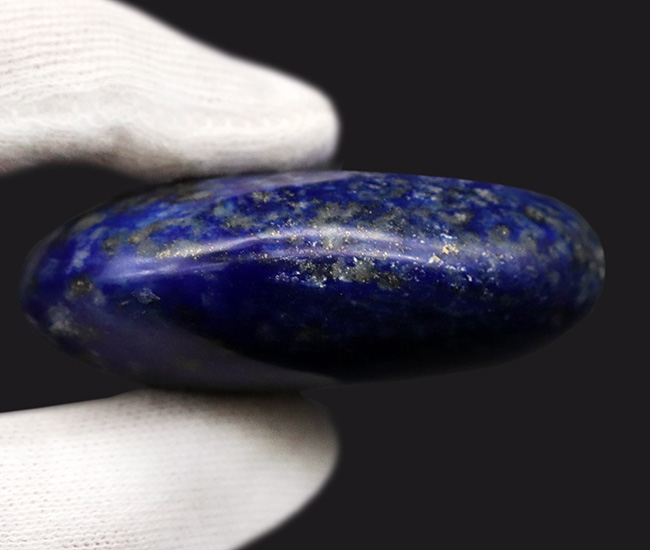 人気！高品位で知られるアフガニスタン産の天然ラピスラズリ（Lapis lazuli）のカボション（その6）
