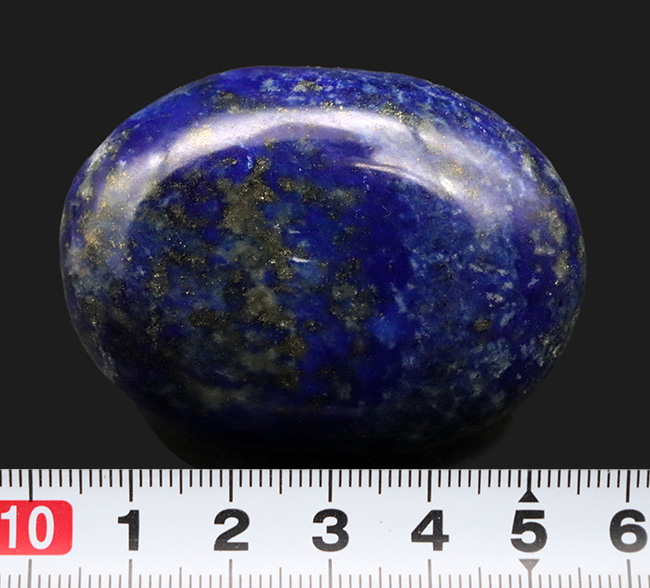 人気！高品位で知られるアフガニスタン産の天然ラピスラズリ（Lapis lazuli）のカボション（その7）