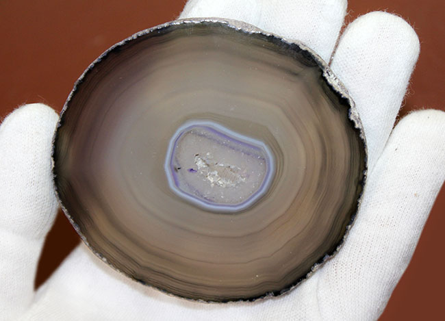 人気!半透明の層模様が幻想的で美しい、ブラジル産のメノウ(Agate)(その5)