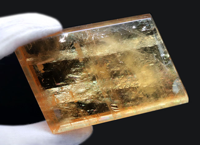 ゴージャスなゴールドに輝く、はちみつのような方解石、その名もハニーカルサイト（Calcite）（その4）