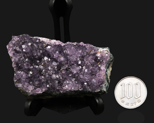 サービスプライス!産状が保存された天然アメシスト(Amethyst)の原石(その8)