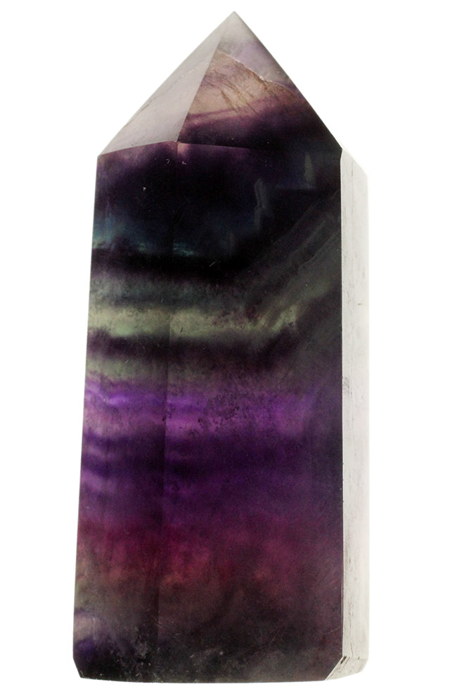 渋いパープルが妖艶な雰囲気を醸し出す、人気の鉱物、マルチバンドフローライト(Fluorite)(その2)