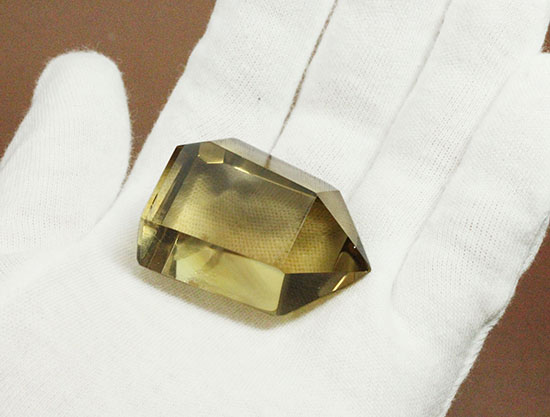 非常に透明度が高い、天然鉱物シトリン（黄水晶）（その2）