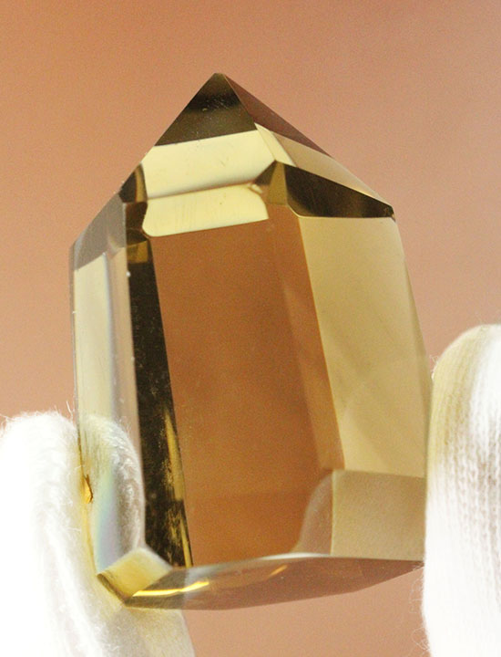 非常に透明度が高い、天然鉱物シトリン(黄水晶)(その7)