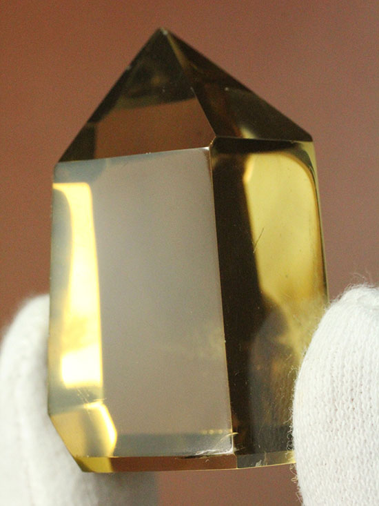 非常に透明度が高い、天然鉱物シトリン（黄水晶）（その8）