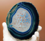 自然が作り出した芸術品！ブラジル産のブルーメノウ（agate）
