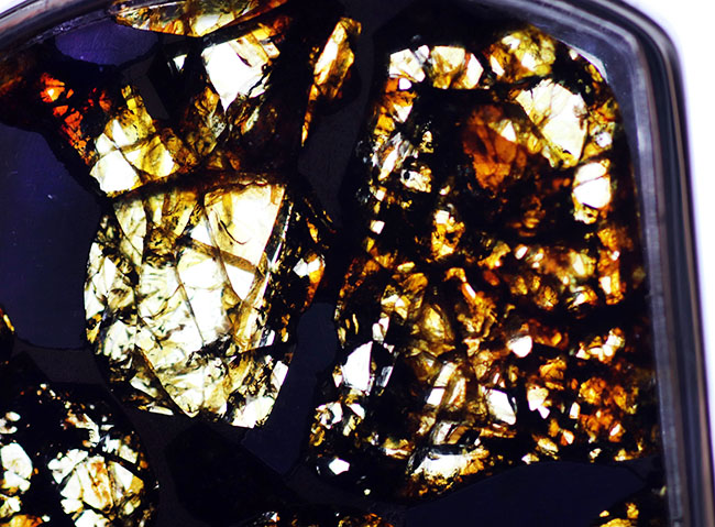 世界で一番美しいと評される、あのパラサイト隕石がペンダントトップに！（シルバーチェーン、高級ジュエリーケース付き）（その5）