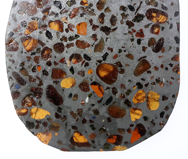 宇宙が造り上げた芸術品！ケニア産パラサイト隕石のスライス標本（その3）