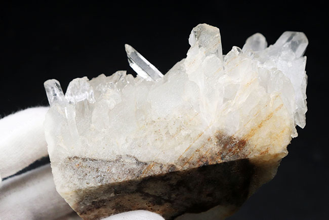 天然！透明度の高い水晶（Quartz）のクラスター（その5）