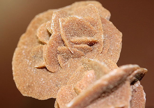 かたちの良さがご自慢!大きな結晶体、モロッコ産の砂漠のバラ。(Desert rose)(その2)