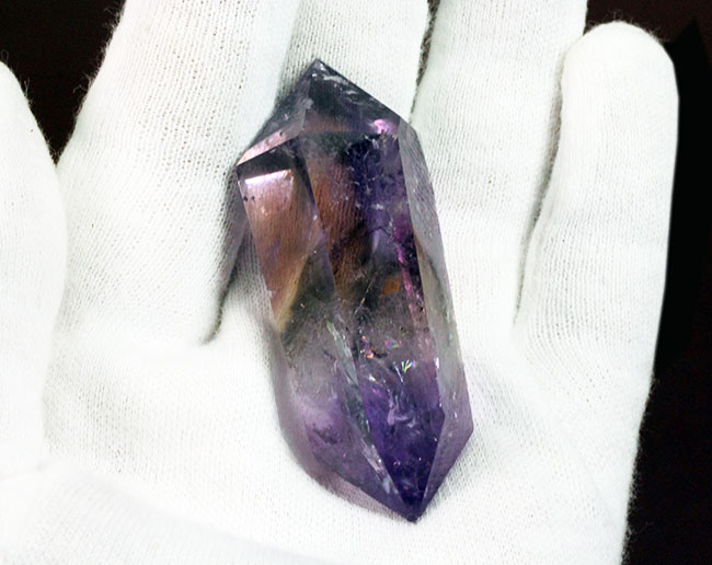 宝石として認知されているアメシストとシトリンが混在した天然のアメトリン（Ametrine）。天然ならではの複雑な味わい。（その11）