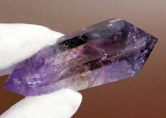 宝石として認知されているアメシストとシトリンが混在した天然のアメトリン（Ametrine）。天然ならではの複雑な味わい。（その8）