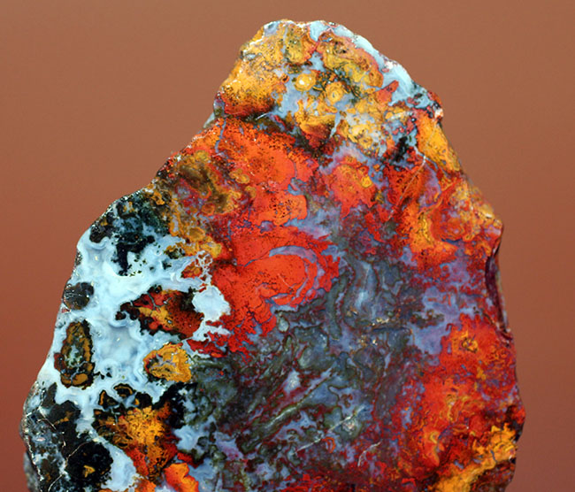 派手な色合いで人気のストロマトライトを含むハンガリー産のメノウ(Agate)(その3)