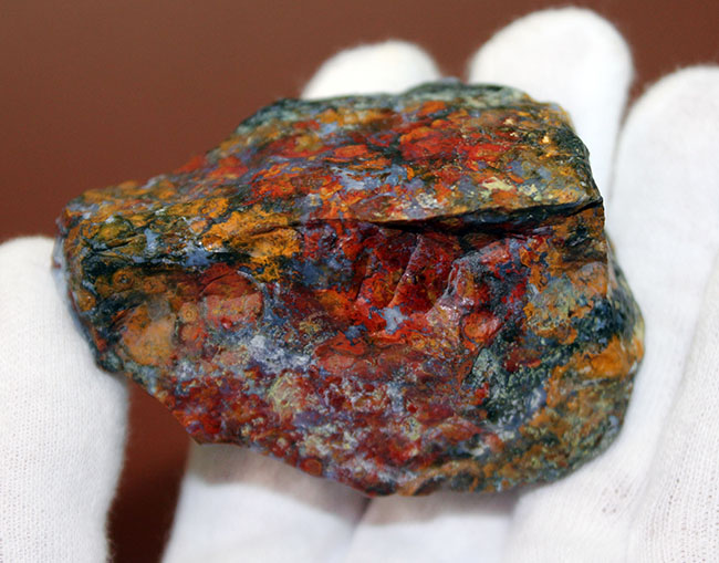 派手な色合いで人気のストロマトライトを含むハンガリー産のメノウ(Agate)(その7)