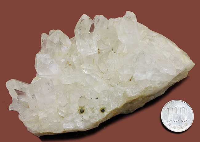 100%ナチュラル!石英の結晶体、水晶(その10)