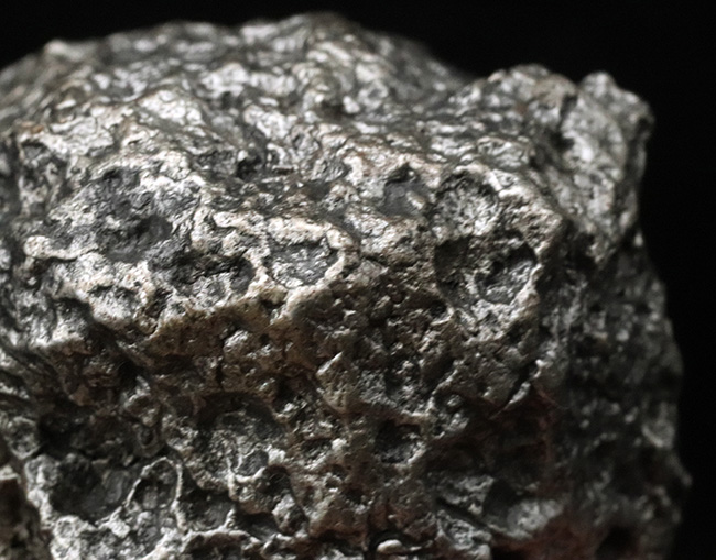 まれに見る美しいレグマグリップ、４５０グラムを超えるヘビー級の石体、世界的に有名な鉄隕石のシンボル的存在、カンポ・デル・シエロ（Campo del Cielo）の上質標本（その7）
