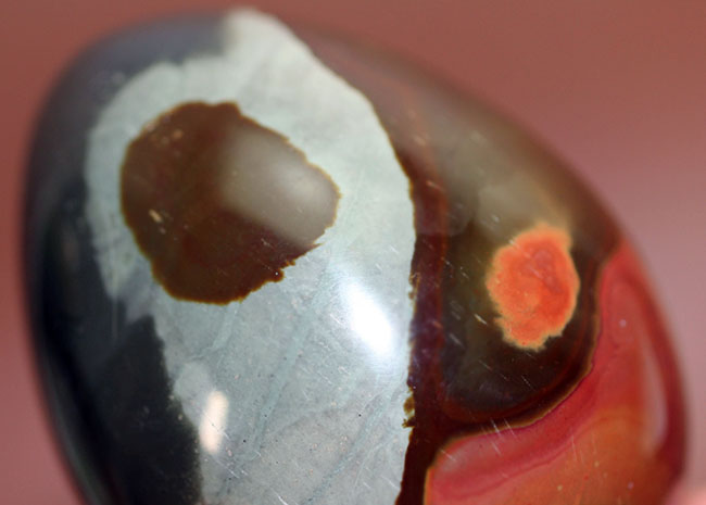 一度みたら忘れられません・・・ピエロ柄?のポリクロームジャスパーが登場!(Polychrome jasper)(その10)