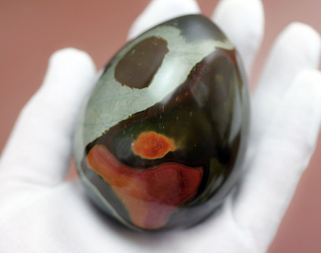 一度みたら忘れられません・・・ピエロ柄?のポリクロームジャスパーが登場!(Polychrome jasper)(その2)