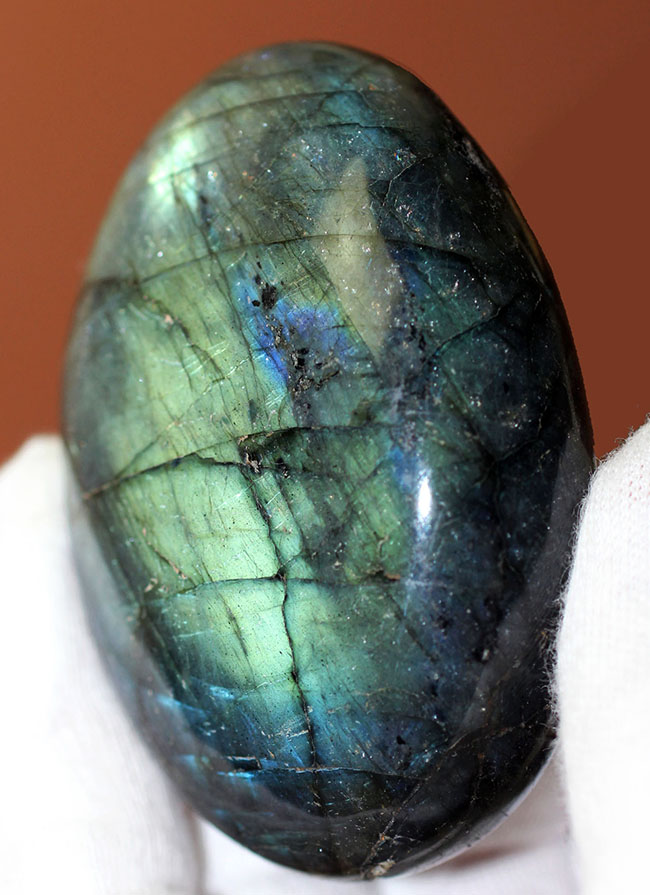 リーズナブルプライス!人気鉱物ラブラドライト(Labradorite)幅広い色の変化をお楽しみいただけます。(その5)