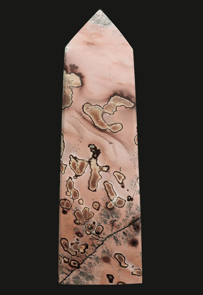自然は偉大なアーティスト!絵画のような模様が見られる不思議で美しい碧玉、ピクチャージャスパー(Jasper)のタワー標本(その7)