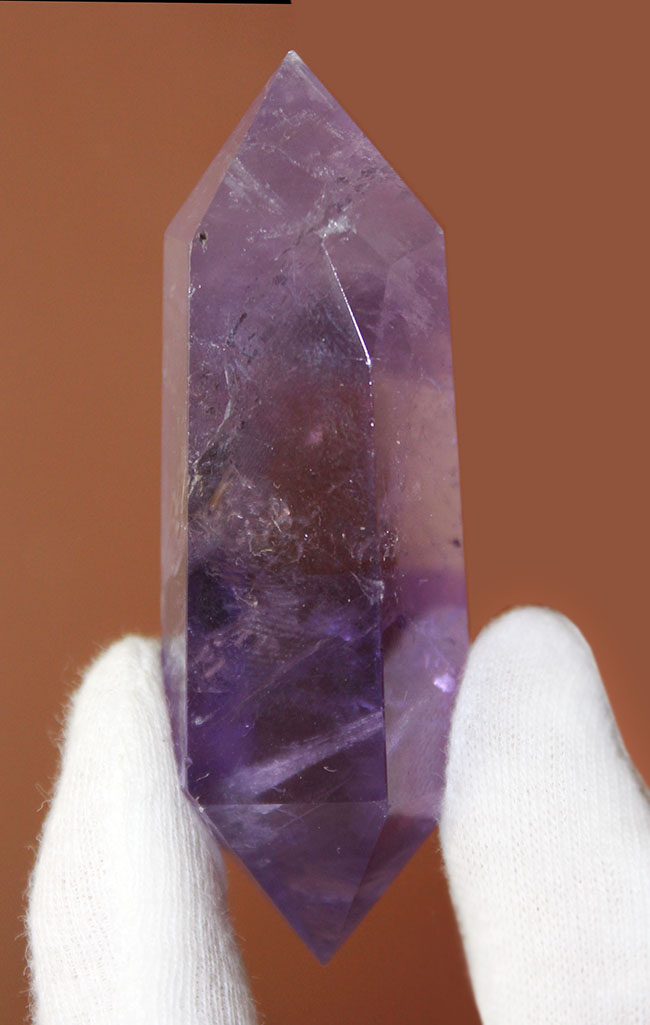 どこから見てもパープルに染まったアメシスト(Amethyst )。その名もラベンダーアメシスト。(その4)