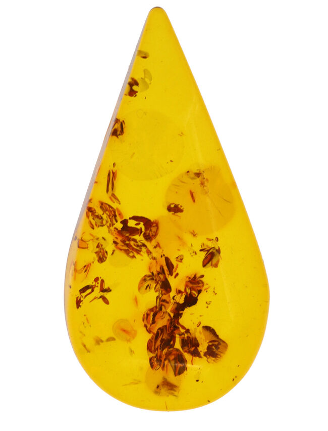 ポーランド産！古来より王侯貴族に愛された、最古の宝石の一つ、バルティックアンバーのティアドロップ標本（Amber）（その1）
