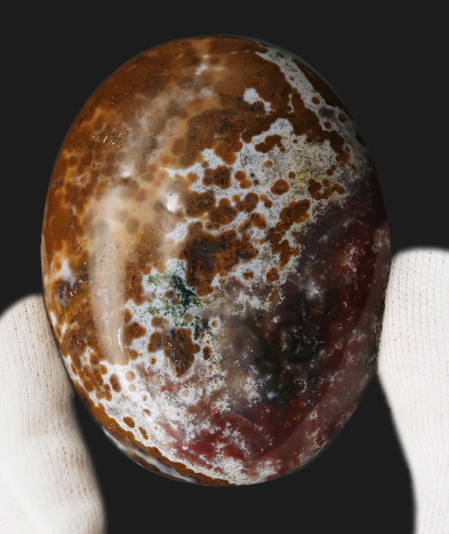 特定地域でのみ発見!マダガスカル北西部の海岸で採集されたカラフルなオーシャンジャスパー(Jasper)(その3)