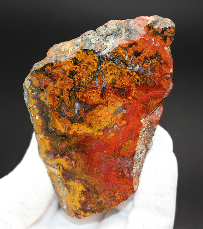 人気!ハンガリー産のストロマトライトを含むメノウ(Agate)(その1)