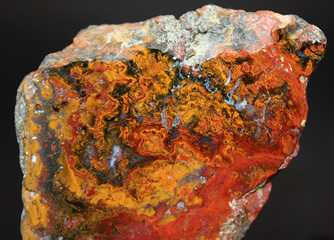 人気!ハンガリー産のストロマトライトを含むメノウ(Agate)(その2)