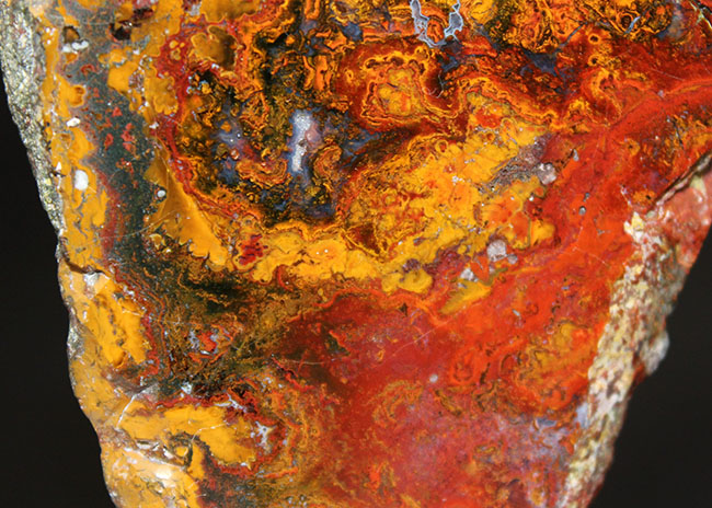 人気!ハンガリー産のストロマトライトを含むメノウ(Agate)(その3)