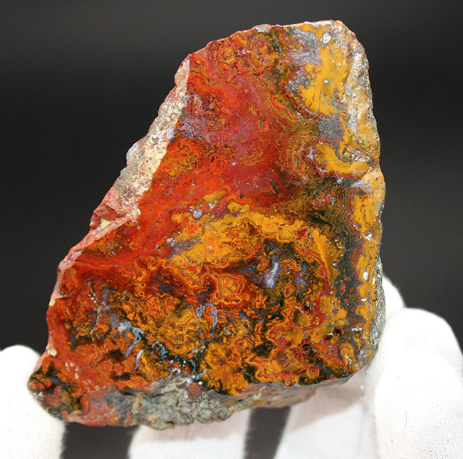 人気!ハンガリー産のストロマトライトを含むメノウ(Agate)(その6)