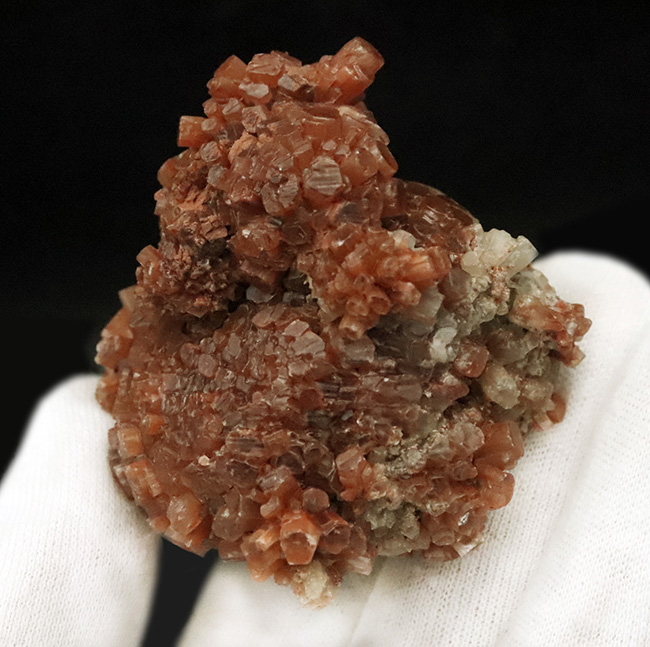 アンモナイトの殻の主成分として知られる霰石（あられいし）……モロッコ産天然アラゴナイト（Aragonite）（その3）