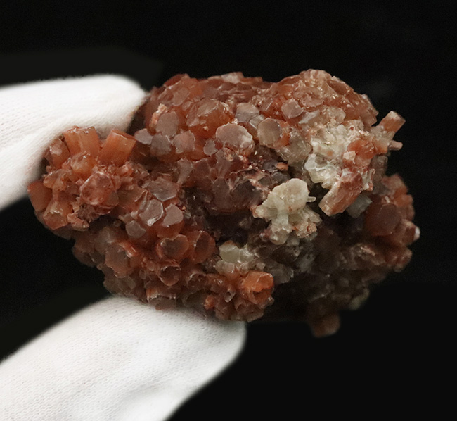 アンモナイトの殻の主成分として知られる霰石（あられいし）……モロッコ産天然アラゴナイト（Aragonite）（その5）