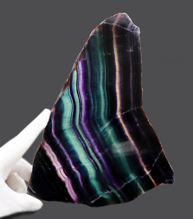 ハイクオリティ、驚くべきサイズ、最長部21センチを超える特大のレインボーフローライト(Fluorite)(その6)
