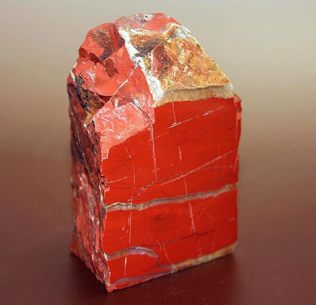 血液のごとく真っ赤に染まった南アフリカ産鉱物ジャスパー石（その3）