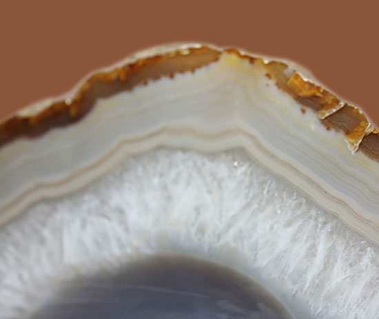 立派!コレクションとしてはもちろん高級なインテリアとしておすすめ。ブラジル産メノウ標本(Agate)(その4)