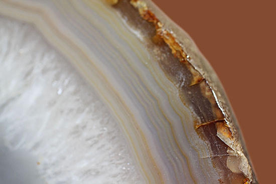 立派!コレクションとしてはもちろん高級なインテリアとしておすすめ。ブラジル産メノウ標本(Agate)(その9)