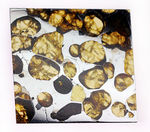 カンラン石の透明度にご注目下さい！世界で最も美しい隕石、石鉄隕石ブラヒンパラサイト