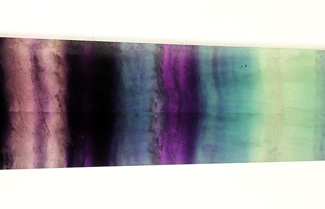 ブルー・ジョンの再来。美しく多彩なバンドを持つレインボーフローライト(fluorite)(その10)