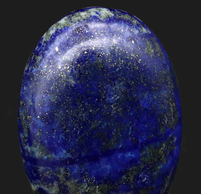 アフガニスタン産の天然ラピスラズリ（Lapis lazuli）のカボション（その2）