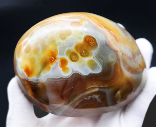 １０センチ級、大きい！豊富な色、さまざまな層模様を楽しめる、ゴージャスなメノウ（Agate）（その1）