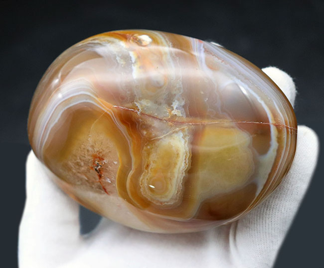 １０センチ級、大きい！豊富な色、さまざまな層模様を楽しめる、ゴージャスなメノウ（Agate）（その4）