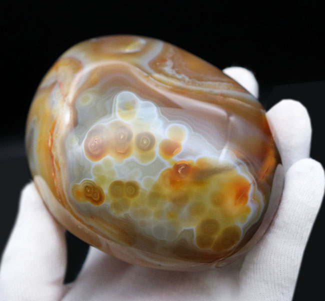 １０センチ級、大きい！豊富な色、さまざまな層模様を楽しめる、ゴージャスなメノウ（Agate）（その6）