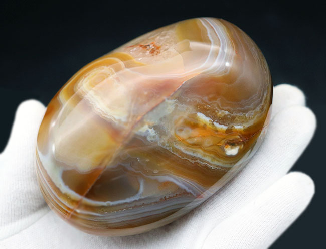 １０センチ級、大きい！豊富な色、さまざまな層模様を楽しめる、ゴージャスなメノウ（Agate）（その7）