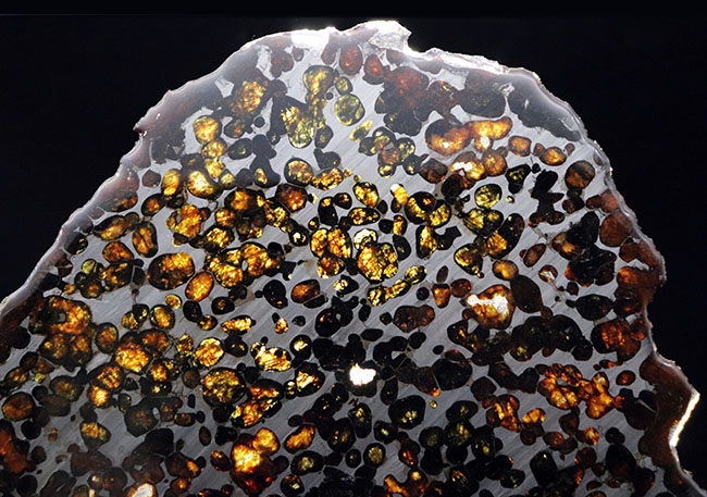 パラサイト隕石に抱く常識的なイメージを根底から覆す、ギガサイズ（最大部２６センチオーバー）の特大ケニヤ産パラサイト隕石（本体防錆処理済み）（その3）