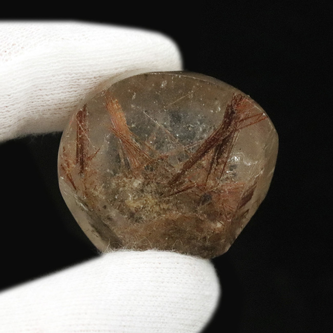 神秘的な味わい、「天使の髪」を内包した水晶、ルチルクォーツ（Rutilated Quartz）（その4）