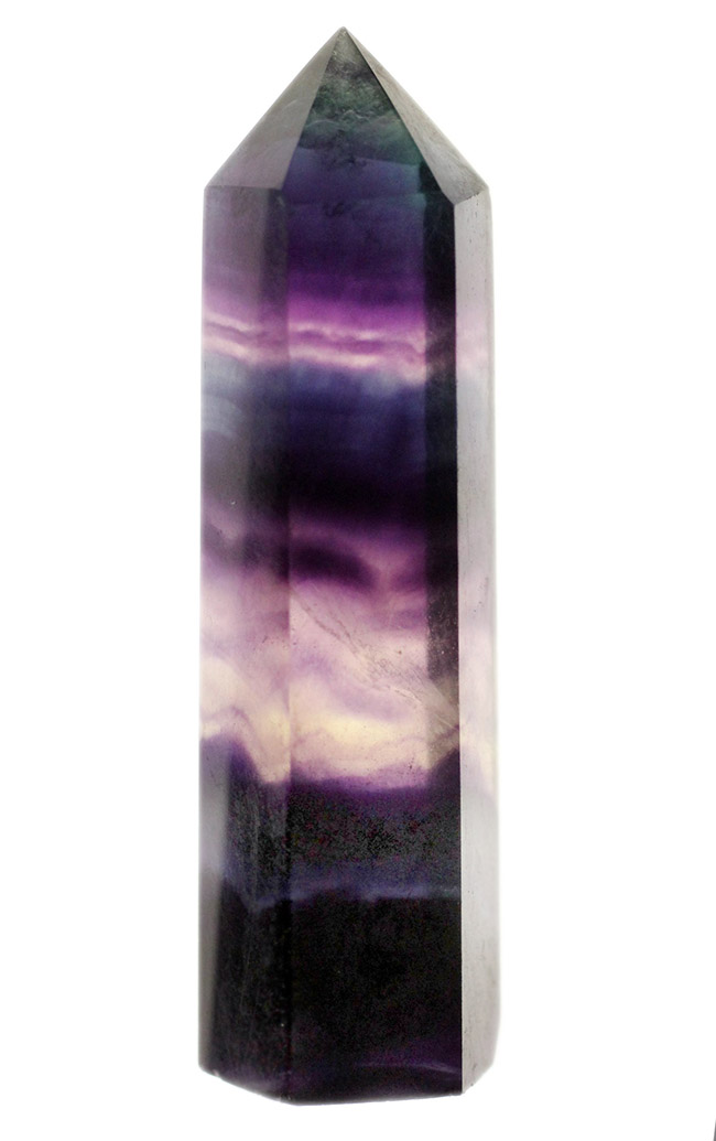 濃い紫色が印象的な人気鉱物、蛍石。英名はフローライト(Fluorite)(その1)